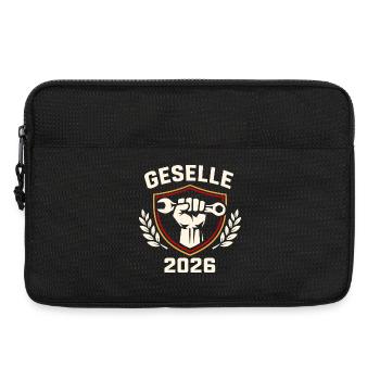 Journeyman 2026 screwed, sweated, won - Laptop bag 13" - black - Front