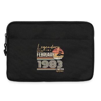 February 1983 Anniversary 1983 Legends February - Laptop bag 13" - black - Front