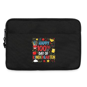 100 jours de maternelle Joyeux 100e jour d’école - Sacoche pour ordinateur portable 13 pouces - noir - Devant