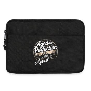 April 1981 Geburtstag april 1981 - Laptoptasche 13" - Schwarz - Vorne
