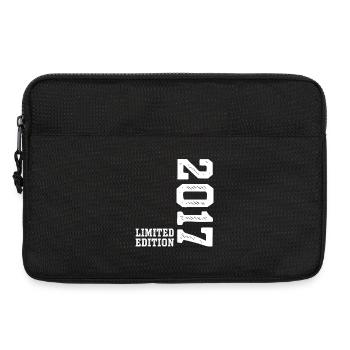 9. Geburtstag 2017 Limited Edition Junge Mädchen - Laptoptasche 13" - Schwarz - Vorne