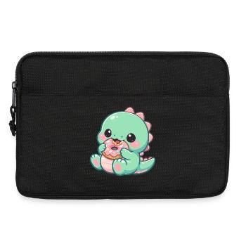 Donut Dino Sugar Joy - Sacoche pour ordinateur portable 13 pouces - noir - Devant