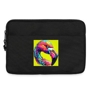 Flamant - Sacoche pour ordinateur portable 13 pouces - noir - Devant