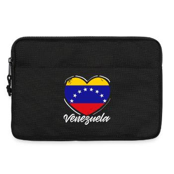 Venezuela Flagge Stolz & Heimat Venezuela - Laptoptasche 13" - Schwarz - Vorne