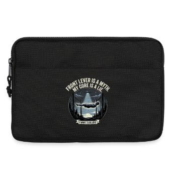 Believe In Calisthenics - Laptop bag 13" - black - Front