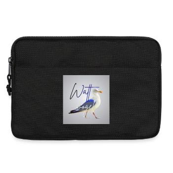 Wattvogel_3 - Laptop bag 13" - black - Front