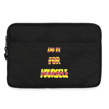 Do it Star. - Laptoptasche 13" - Schwarz - Vorne