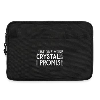 Crystal Addiction - Chakra Healing - Laptop bag 13" - black - Front