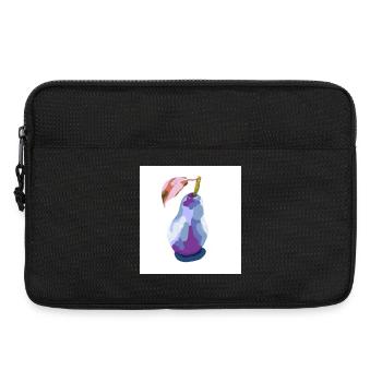 Pear in Pastels Abstract - Laptop bag 13" - black - Front