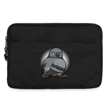 pigeons pigeons colombiers pigeonneurs - Sacoche pour ordinateur portable 13 pouces - noir - Devant