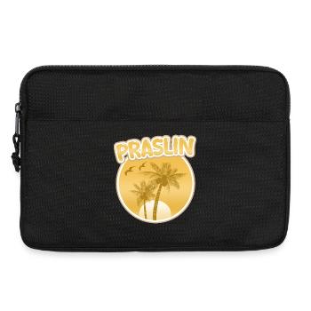 Cadeau pour Praslin - Sacoche pour ordinateur portable 13 pouces - noir - Devant