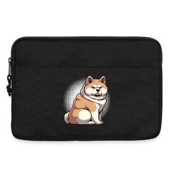 Akita Akita propriétaire Akitas Akita amoureux Akitafan - Sacoche pour ordinateur portable 13 pouces - noir - Devant
