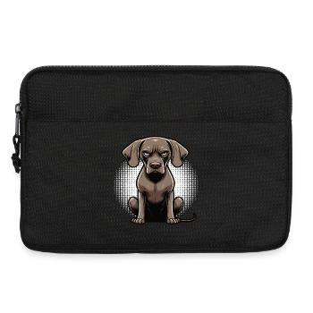 Propriétaire de Weimaraner Passionné de Weimaraner - Sacoche pour ordinateur portable 13 pouces - noir - Devant