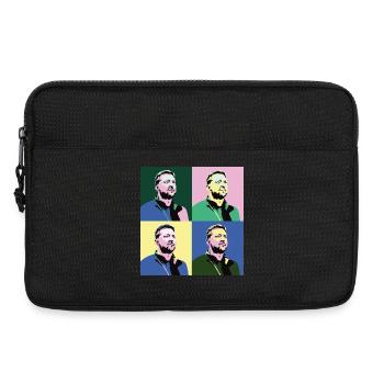 Selenskyj Pop-Art - Laptoptasche 13" - Schwarz - Vorne