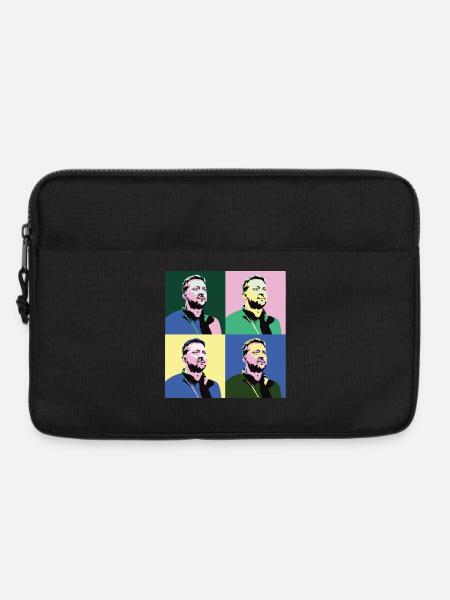 Zelensky Pop-Art - Laptop bag 13" - black