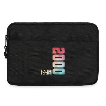 26. Geburtstag Limited Edition 2000 Jahrgang 2000 - Laptoptasche 13" - Schwarz - Vorne