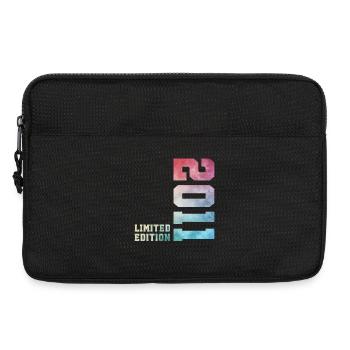 15. Geburtstag Limited Edition 2011 Jahrgang 2011 - Laptoptasche 13" - Schwarz - Vorne