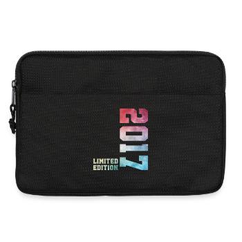 9. Geburtstag Limited Edition 2017 – Jahrgang 2017 - Laptoptasche 13" - Schwarz - Vorne