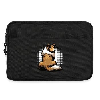Propriétaire de Collie Collie Amant de Collie Collie Propriétaire - Sacoche pour ordinateur portable 13 pouces - noir - Devant