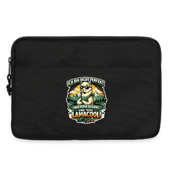 Lamacool Lama Motiv - Laptoptasche 13" - Schwarz - Vorne
