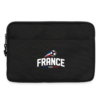 France Tee Tricolor Ball - Laptop bag 13" - black - Front