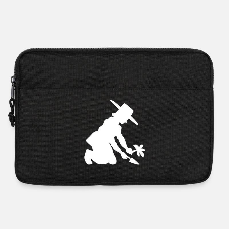 Garten - Pflanzen - Gartenarbeit - Laptoptasche 13" - Schwarz