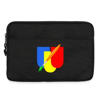 maler wappen handwerk - Laptoptasche 13" - Schwarz - Vorne