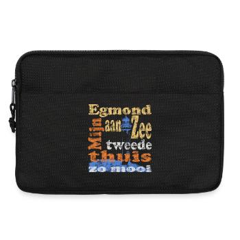Egmond aan Zee Holland - Laptoptasche 13" - Schwarz - Vorne