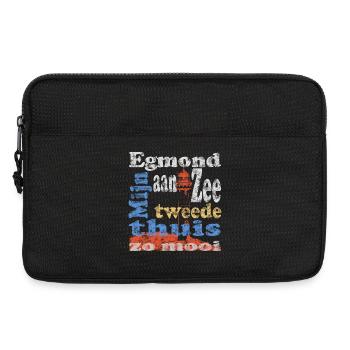 Egmond aan Zee Holland - Laptoptasche 13" - Schwarz - Vorne