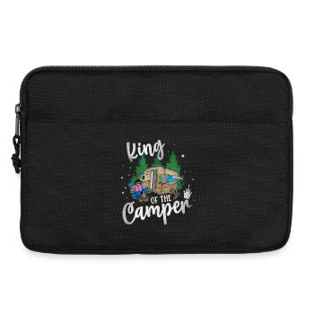 King Of The Camper - Laptoptasche 13" - Schwarz - Vorne