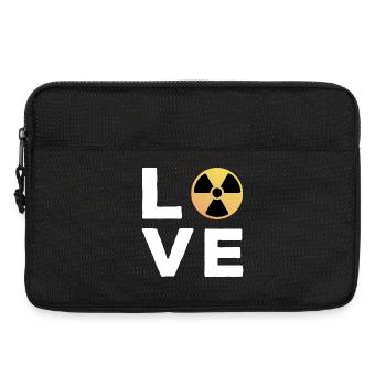 Love Cadeau Manip radio Radiologue Radiologie - Sacoche pour ordinateur portable 13 pouces - noir - Devant