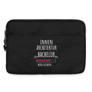 Innenarchitektur Bachelor Studium Geschenk - Laptoptasche 13" - Schwarz - Vorne