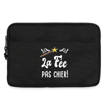 La Fée Pas Cher! - Sacoche pour ordinateur portable 13 pouces - noir - Devant