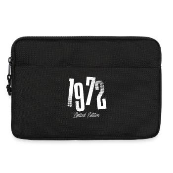 1972 Année de naissance Anniversaire Année de naissance - Sacoche pour ordinateur portable 13 pouces - noir - Devant