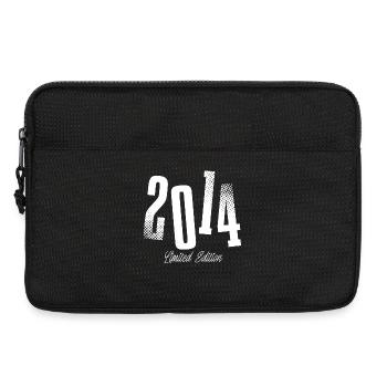 2014 Year of birth Birthday Year of construction Born - Laptop bag 13" - black - Front