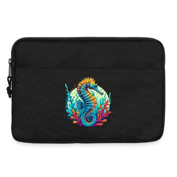 Hippocampe - Sacoche pour ordinateur portable 13 pouces - noir - Devant