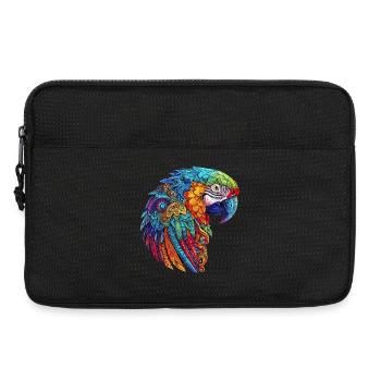 Parrot Macaw - Laptop bag 13" - black - Front