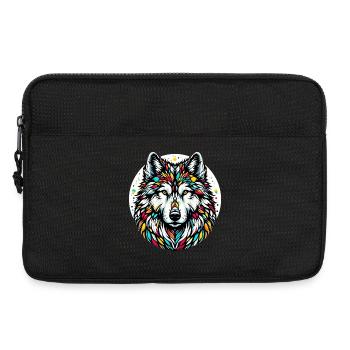 Wolf - Laptop bag 13" - black - Front