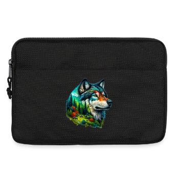 Loup - Sacoche pour ordinateur portable 13 pouces - noir - Devant