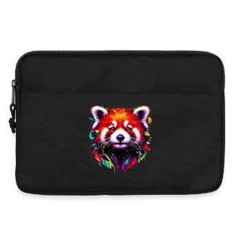 Kleiner Panda - Laptoptasche 13" - Schwarz - Vorne