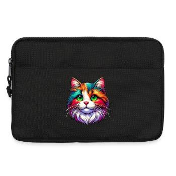 Cat - Laptop bag 13" - black - Front