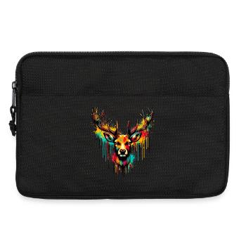 Deer - Laptop bag 13" - black - Front