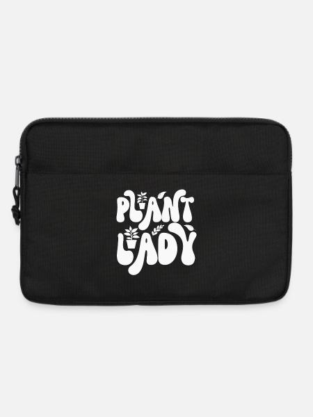 Pflanzen - Laptoptasche 13" - Schwarz