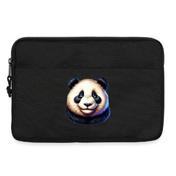Panda - Laptoptasche 13" - Schwarz - Vorne