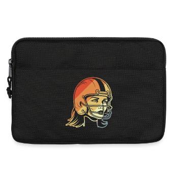 Footballeur - Sacoche pour ordinateur portable 13 pouces - noir - Devant