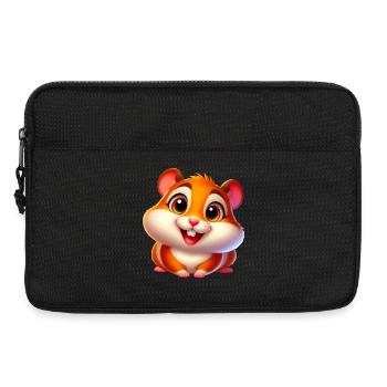Hamster - Laptoptasche 13" - Schwarz - Vorne