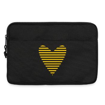 HERZ. PAAR. VALENTINSTAG. GERADE VERHEIRATET. Junggesellinnenabschied. - Laptoptasche 13" - Schwarz - Vorne