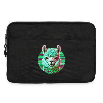 Alpaka - Laptoptasche 13" - Schwarz - Vorne
