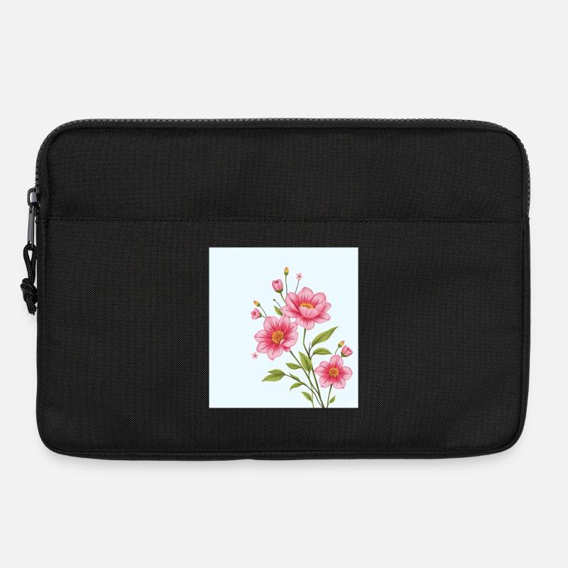 Flower - Laptoptasche 13" - Schwarz