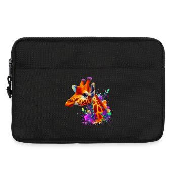 Giraffe - Laptop bag 13" - black - Front